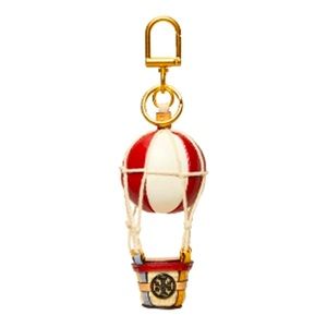 Tory Burch Hot Air Balloon key chain/bag charm